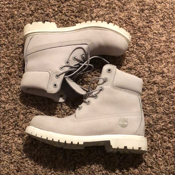 Timberland Shoes - LIMITED EDITION Grey Timberland Boots
